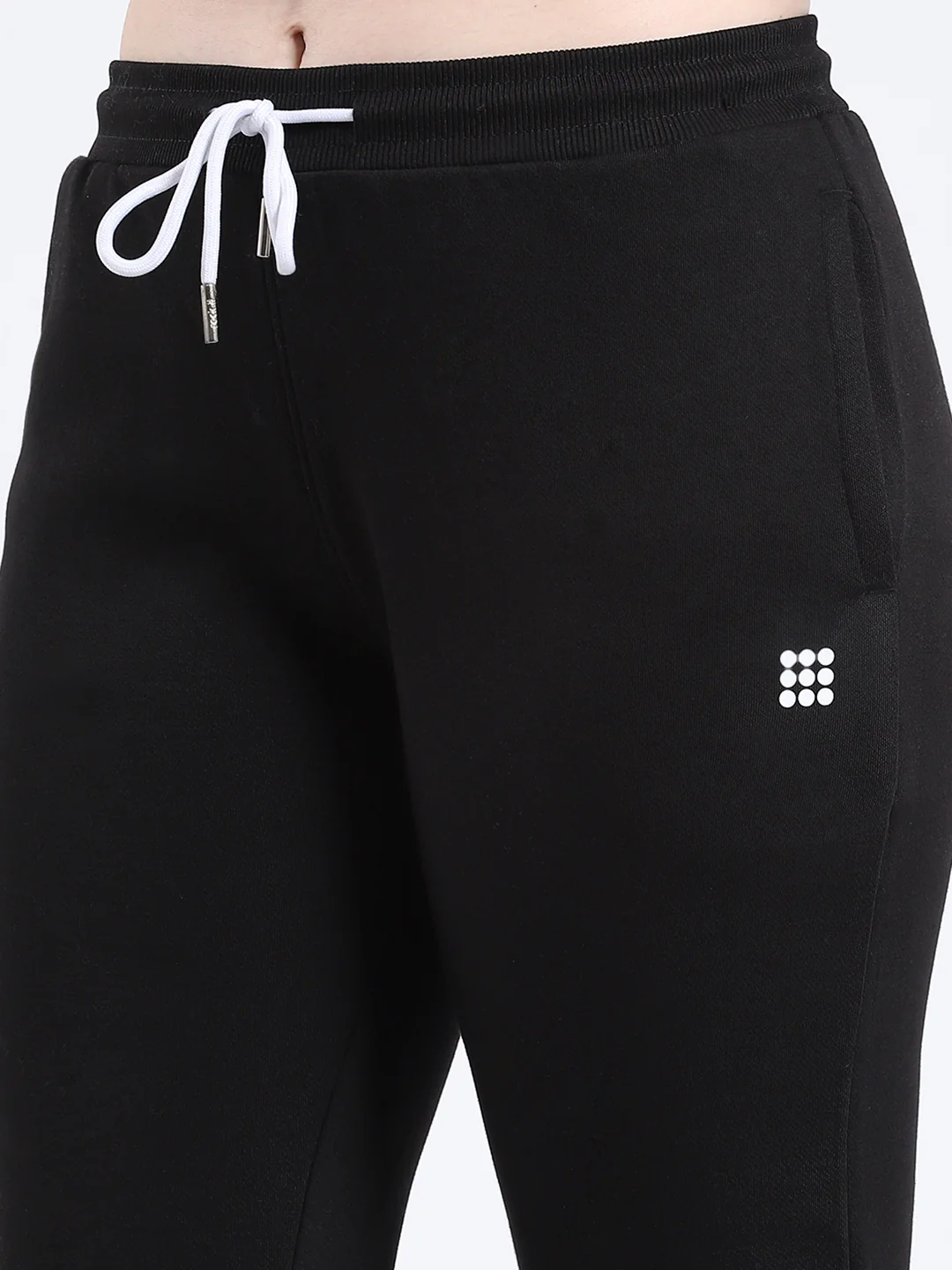 Rock.it Women Black Solid Regular Fit Winter Lower - Image 6