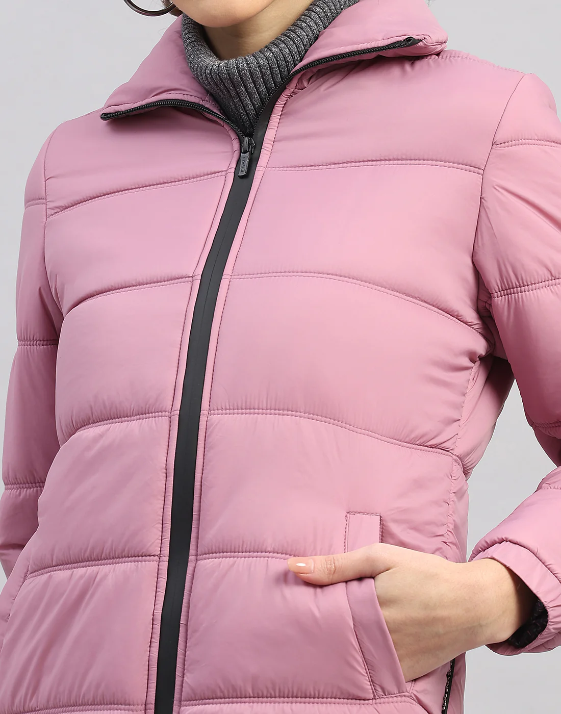 Rock.it Women Purple Solid Collar Full Sleeve Jacket - Image 7