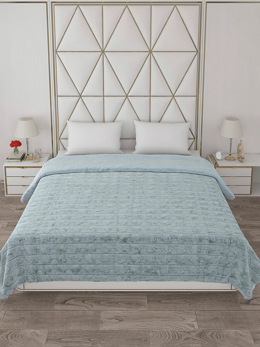 Self Design Double Bed 850 GSM Blanket Orion 2 Ply (Weight 4.5 kg) - Image 4