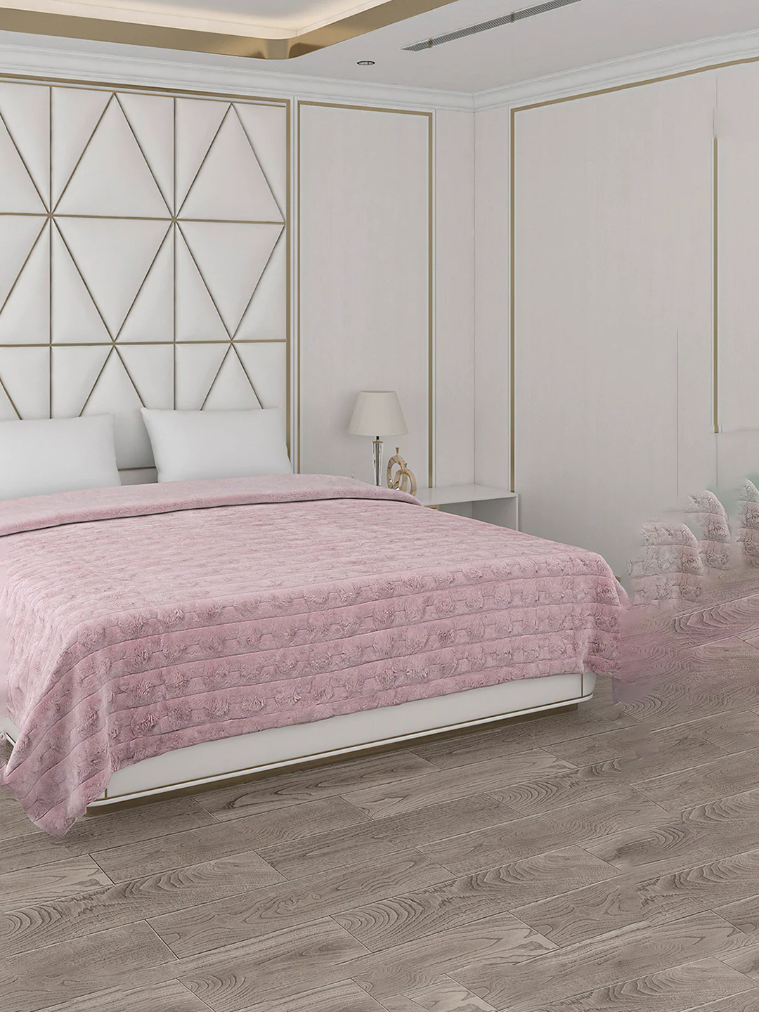 Self Design Double Bed 850 GSM Blanket Orion 2 Ply (Weight 4.5 kg) - Image 5