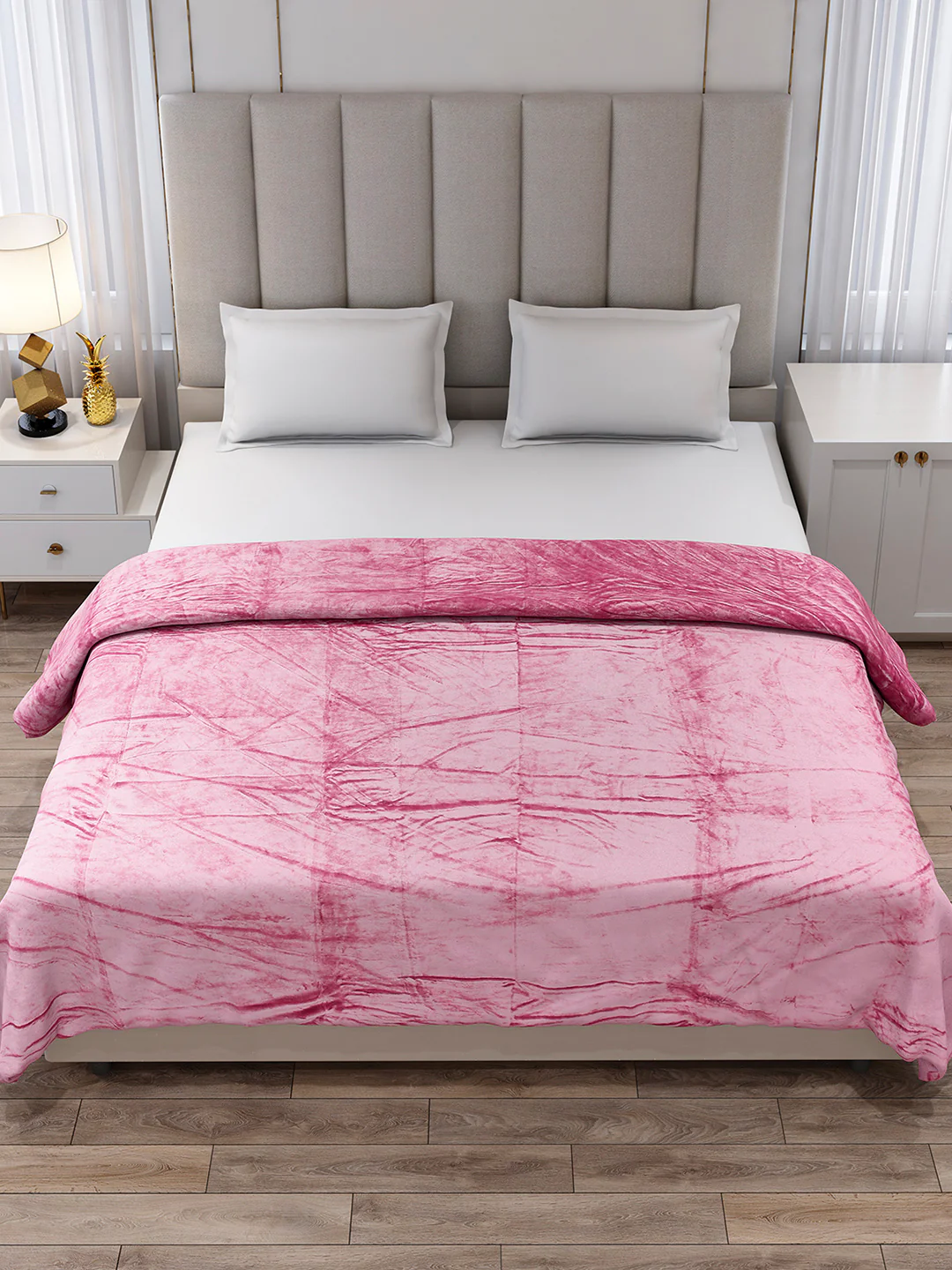 Solid Double Bed 300 GSM Blanket for AC Room - (Fusion) - Image 2