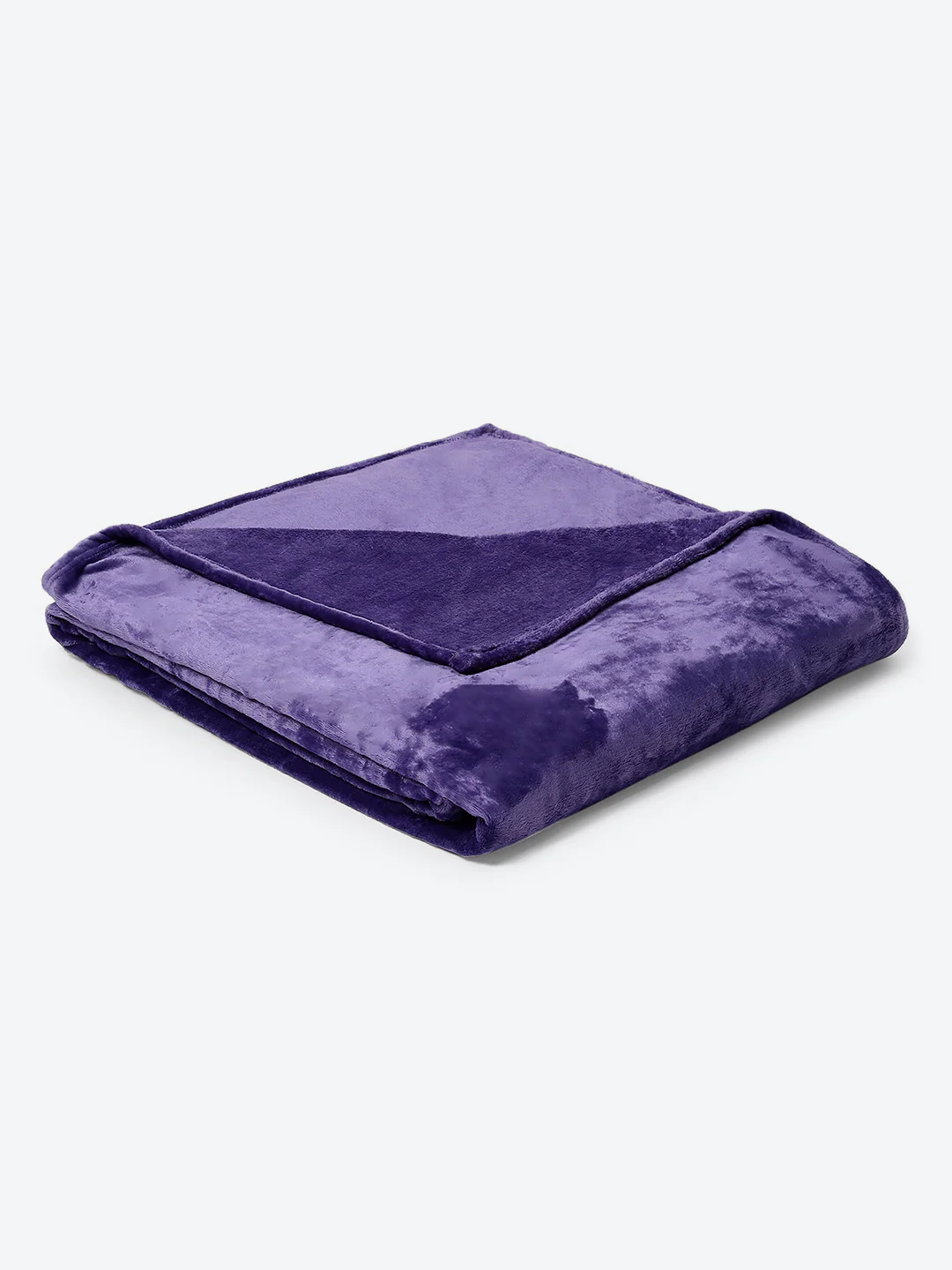 Solid Polyester Double Bed Blanket for AC Room - Image 5