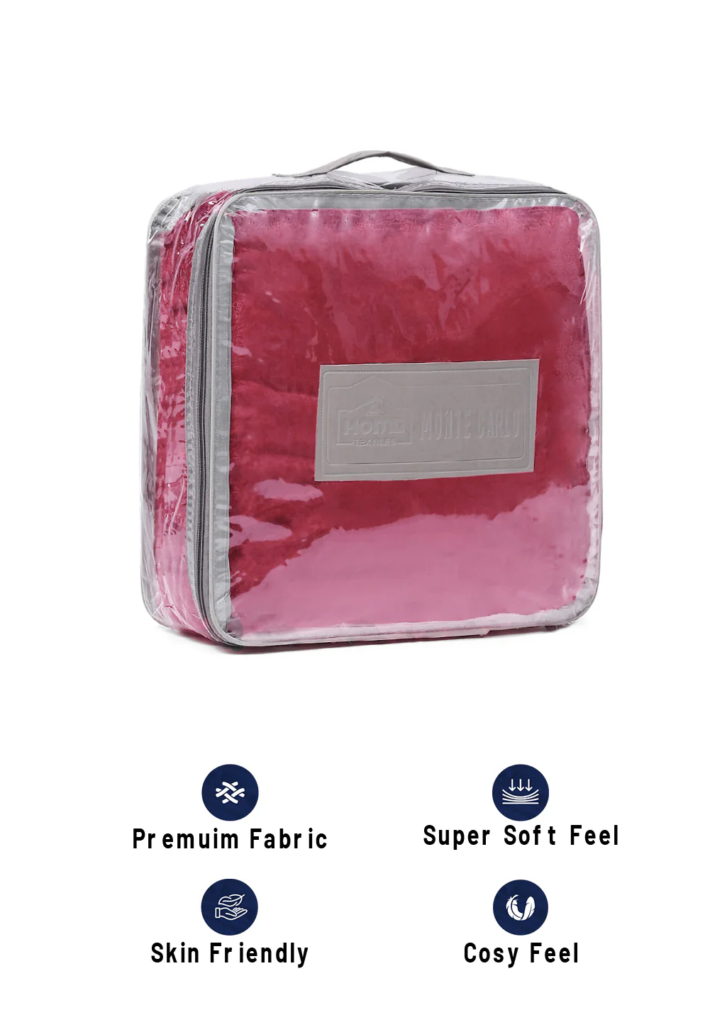 Solid Polyester Single Bed Blanket for AC Room - Image 8
