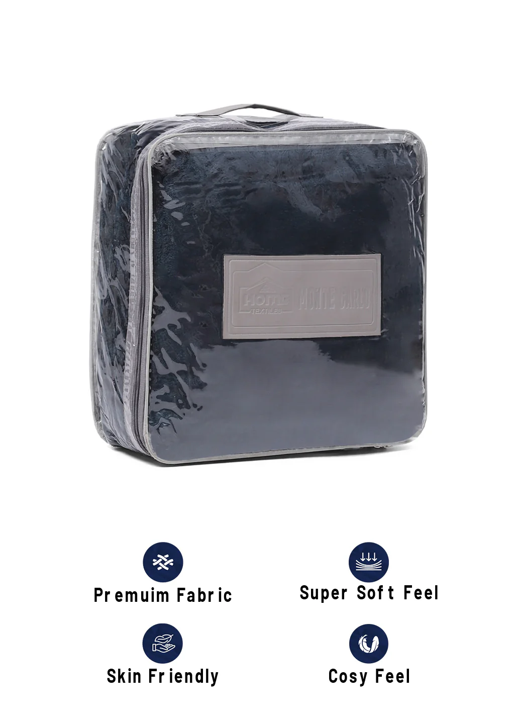 Solid Polyester Single Bed Blanket for AC Room - Image 8