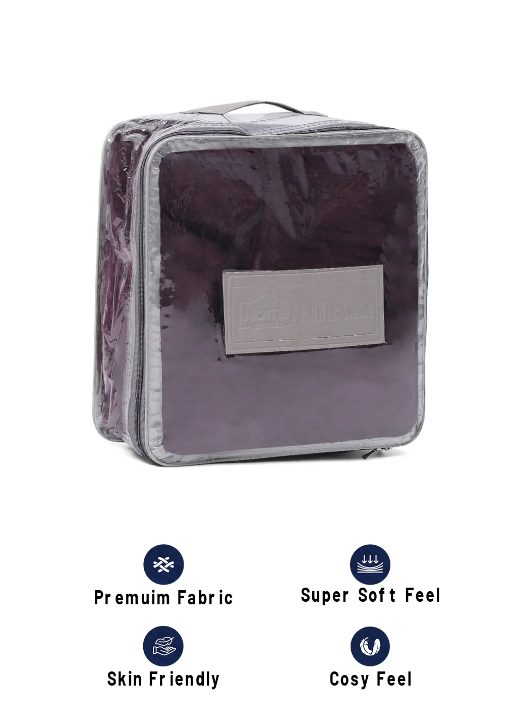 Solid Polyester Single Bed Blanket for AC Room - Image 8