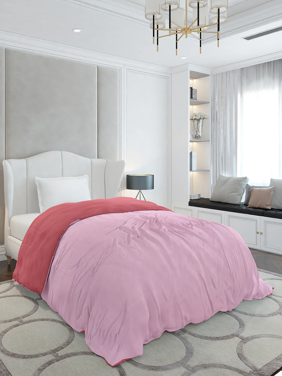 Solid Single Bed 110 GSM Comforter for AC Room - (Icefelgsb) - Image 5