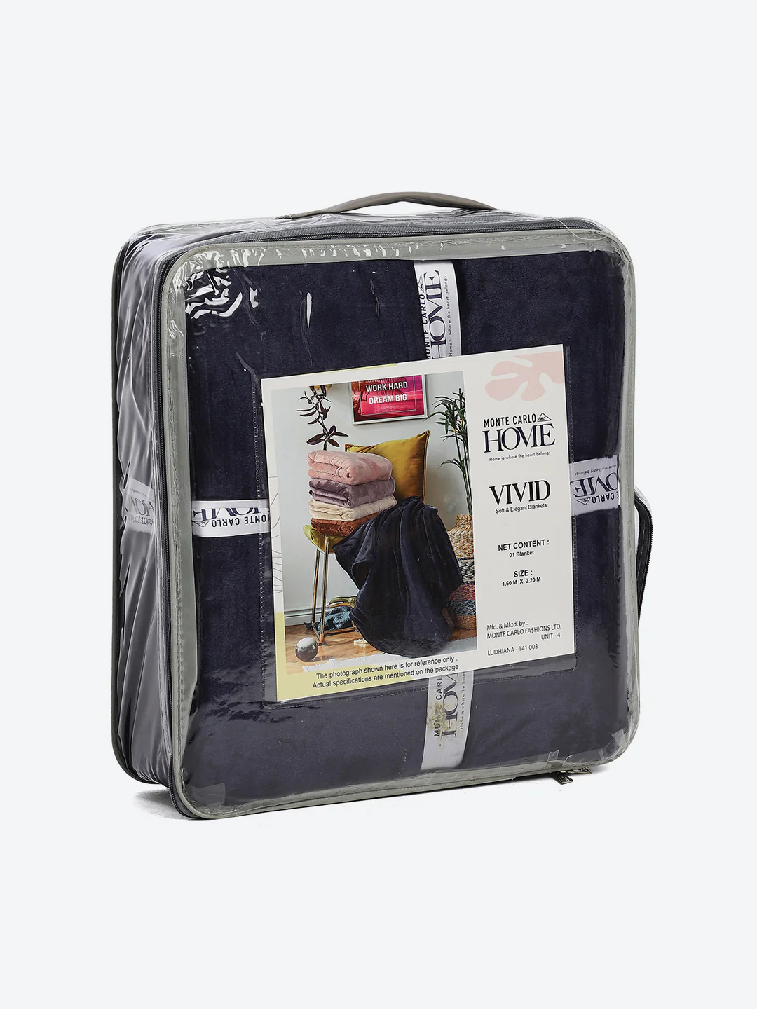 Solid Single Bed 300 GSM Blanket for AC Room - (Vivid) - Image 8
