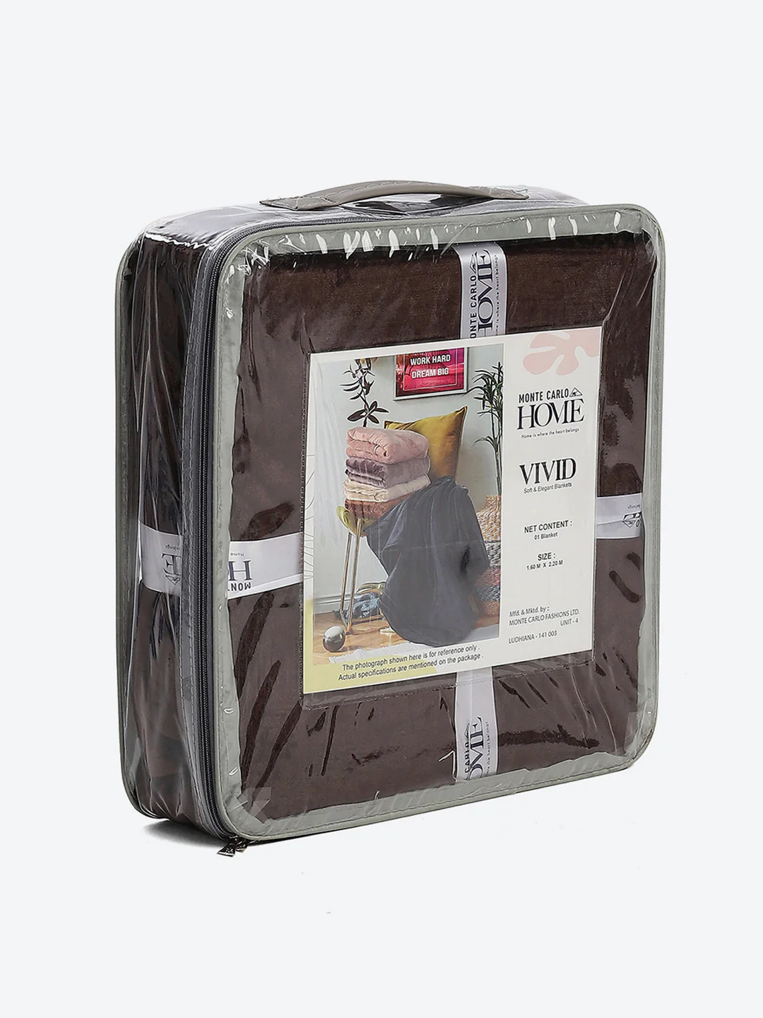Solid Single Bed 300 GSM Blanket for AC Room - (Vivid) - Image 8
