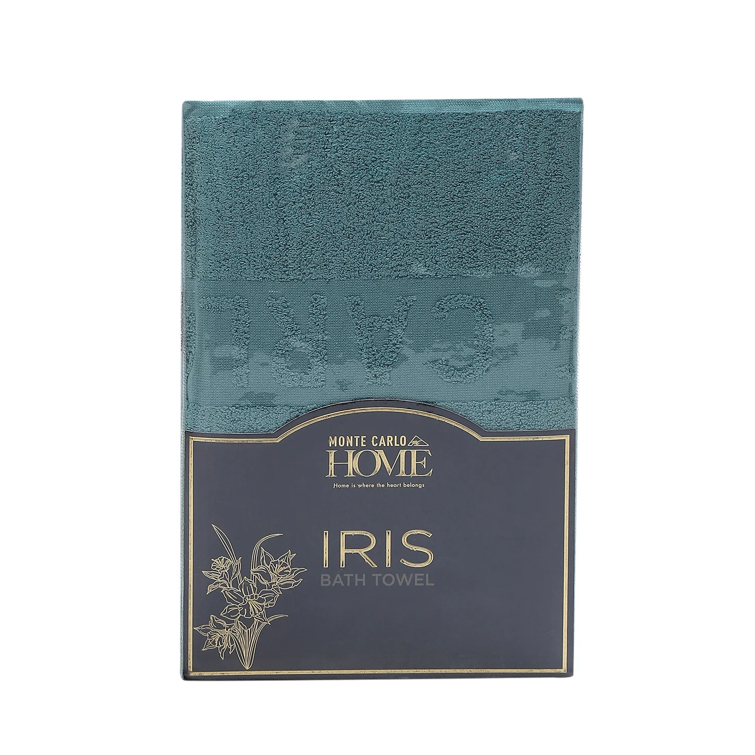 Teal Blue Cotton 525 GSM Bath Towel - Image 5