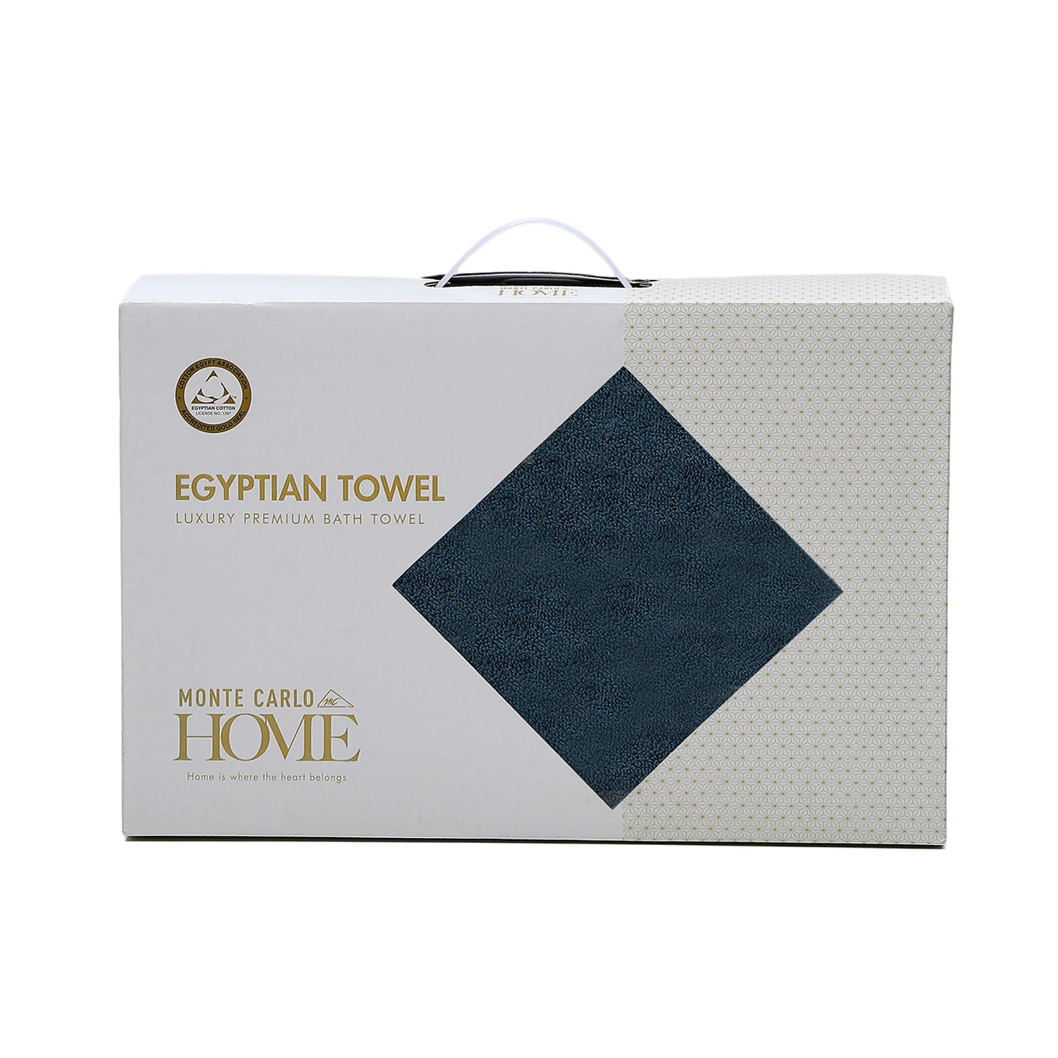 Teal Blue Cotton 650 GSM Bath Towel - Image 5