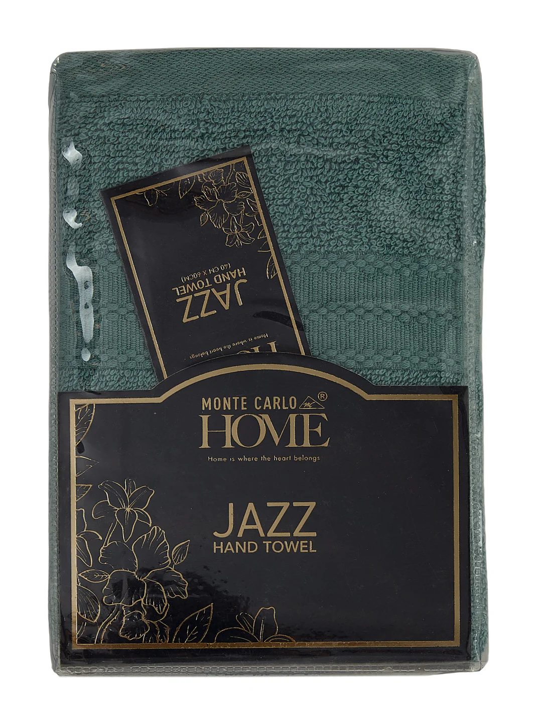 Turquoise Blue Pure Cotton Solid 380 GSM Hand Towel 2 Pc Set (Jazz Collection) - Image 11