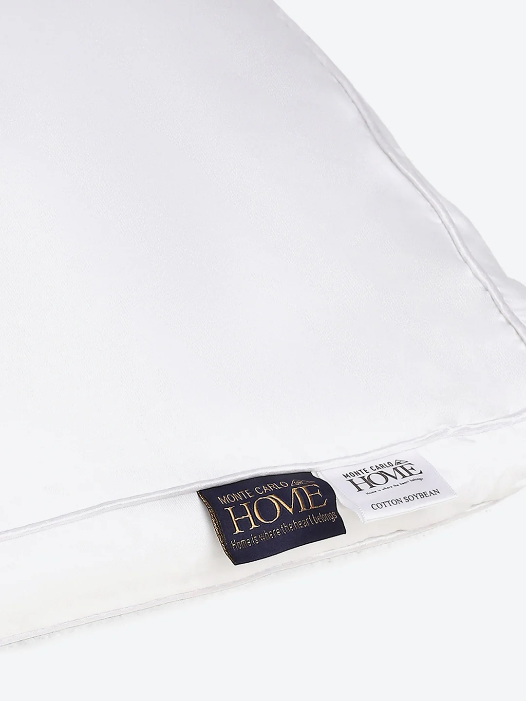 White Cotton Soybean Protein Pillow - PVC Pack - Image 4