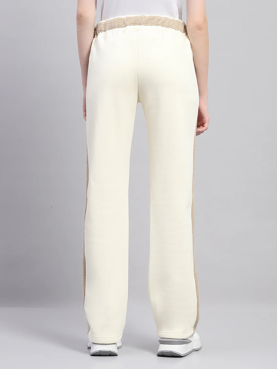 Women Beige Printed Regular Fit Lower - Image 5