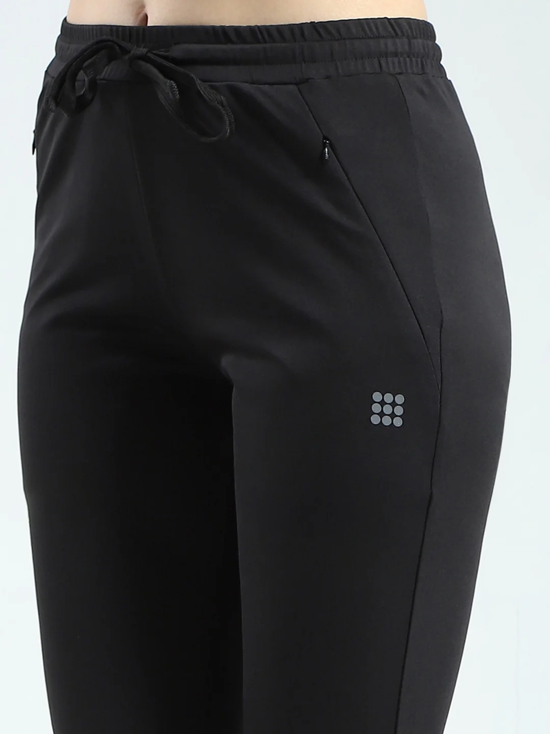 Rock.it Women Black Solid Regular Fit Lower - Image 7