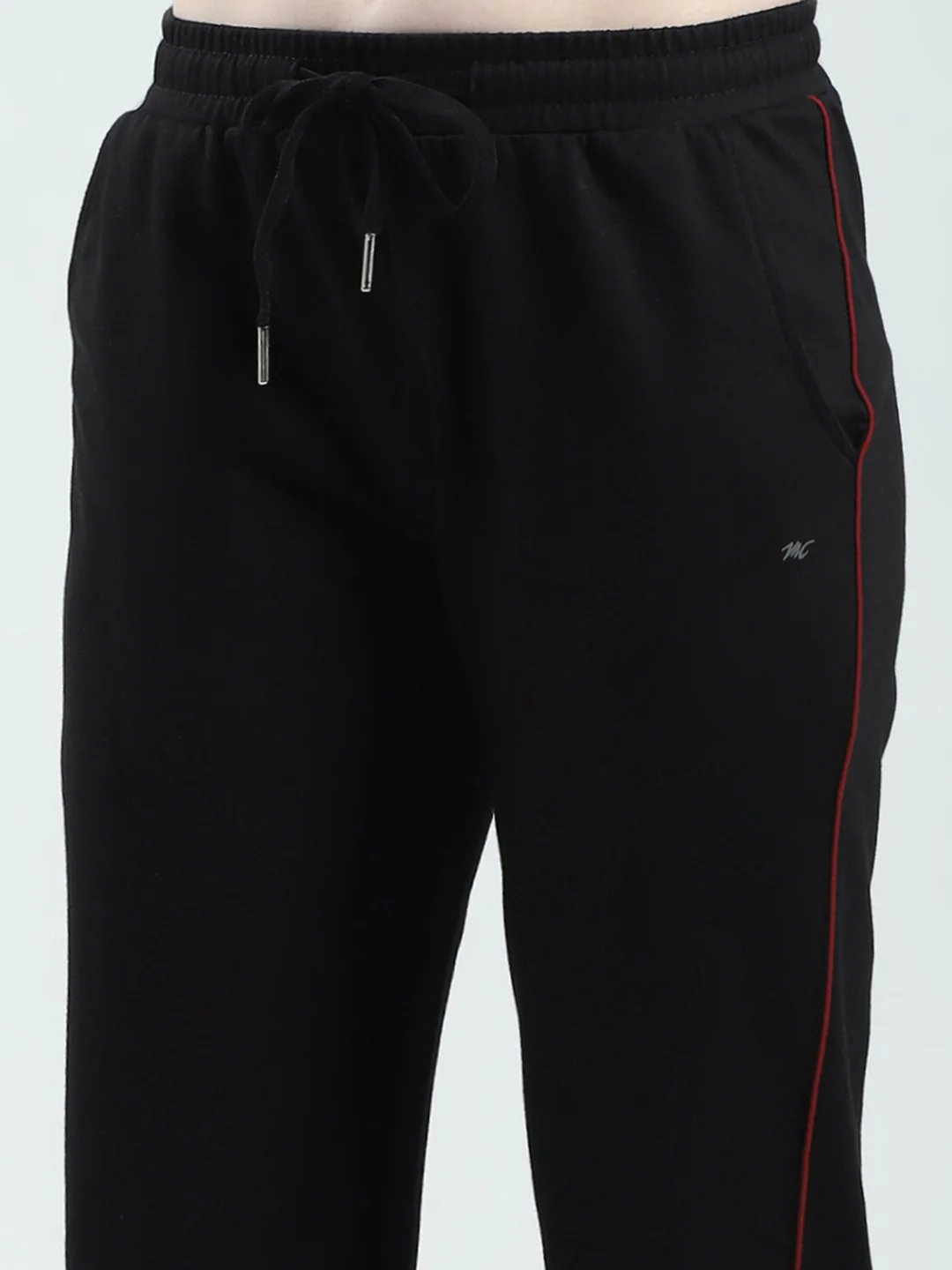 Women Black Solid Regular Fit Lower - Image 6