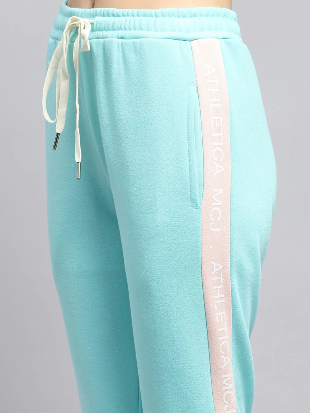 Women Blue Printed Regular Fit Lower - Image 6