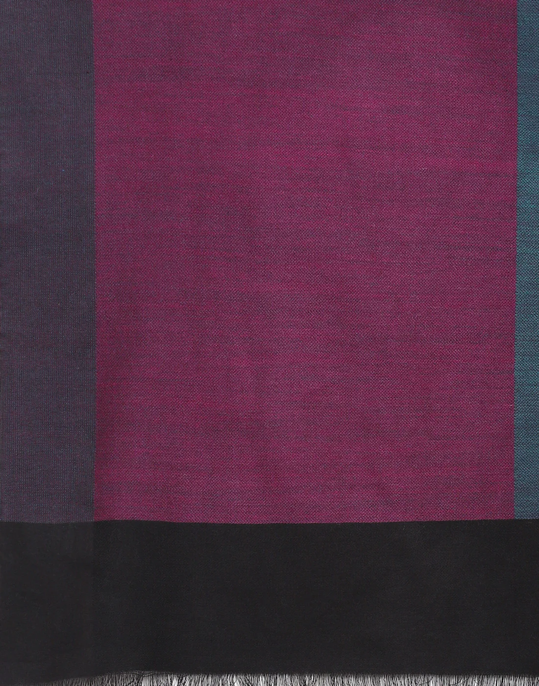 Women Blue Self Design Stole - Image 6