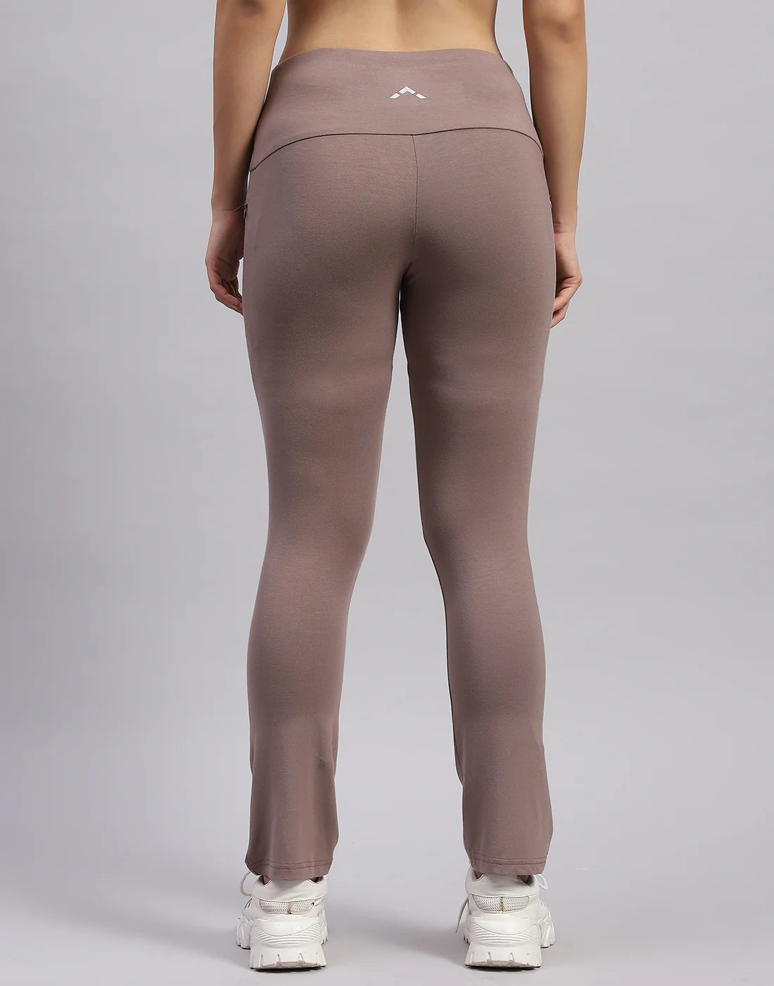 Rock.it Women Brown Solid Regular Fit Yoga Pant - Image 5
