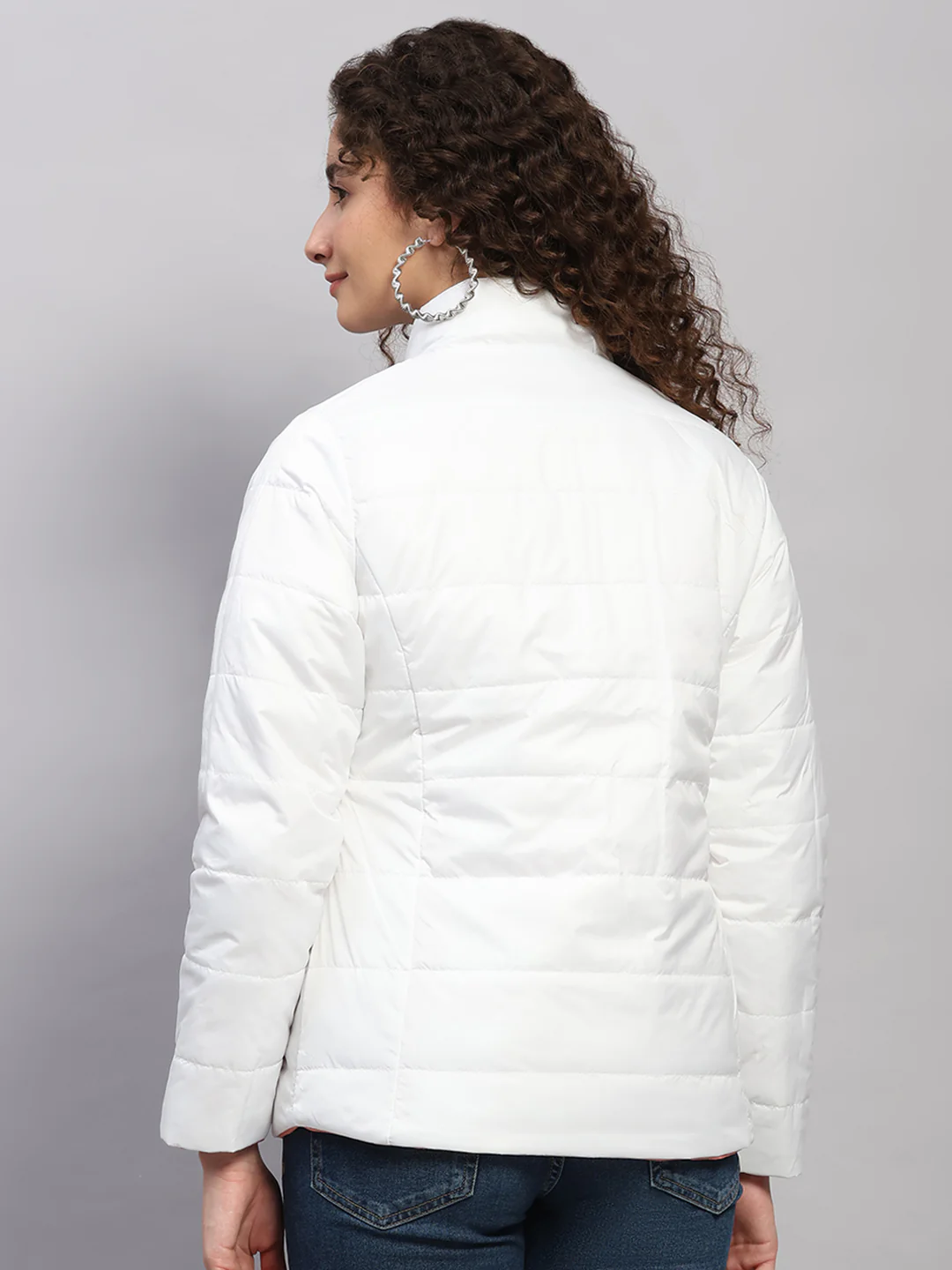 Rock.it Women Coral Solid Collar Full Sleeve Jacket - Image 8