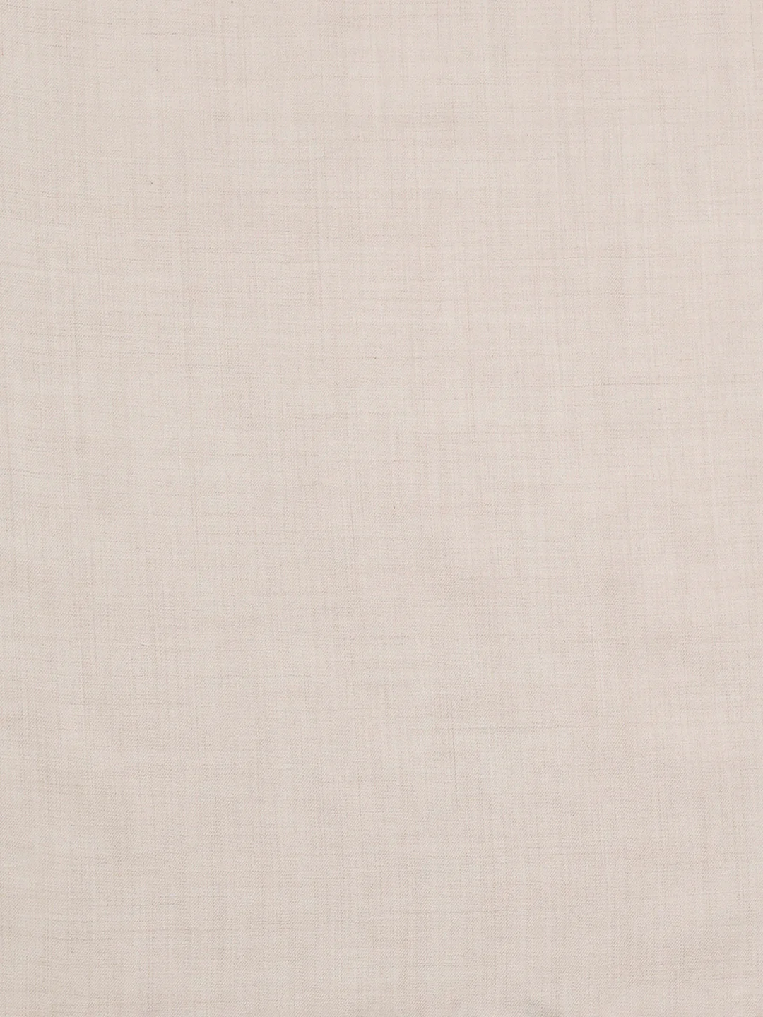 Women Cream Solid Wool Blend Shawl - Image 7