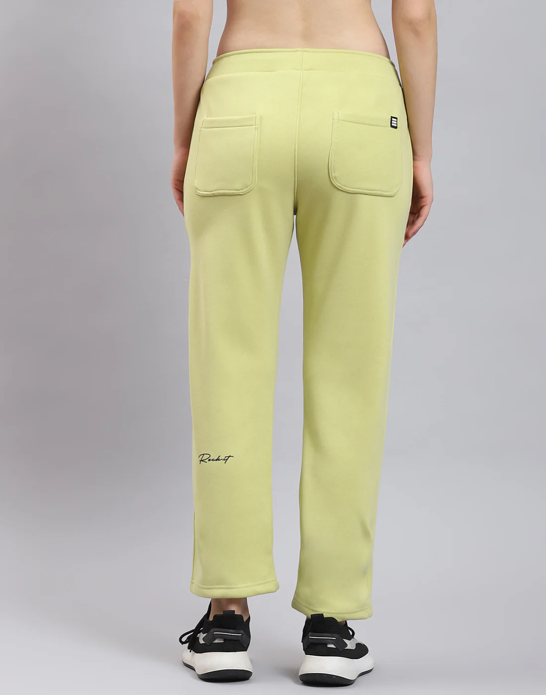 Rock.it Women Green Solid Regular Fit Winter Lower - Image 5
