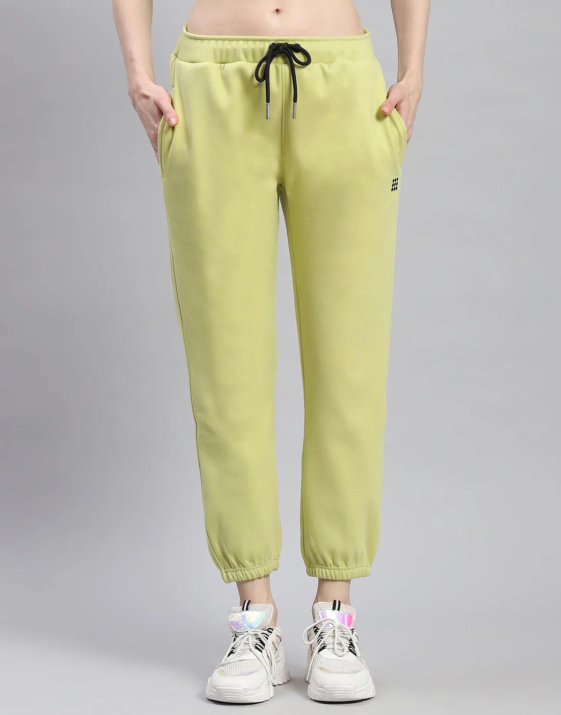 Rock.it Women Green Solid Regular Fit Winter Lower - Image 3
