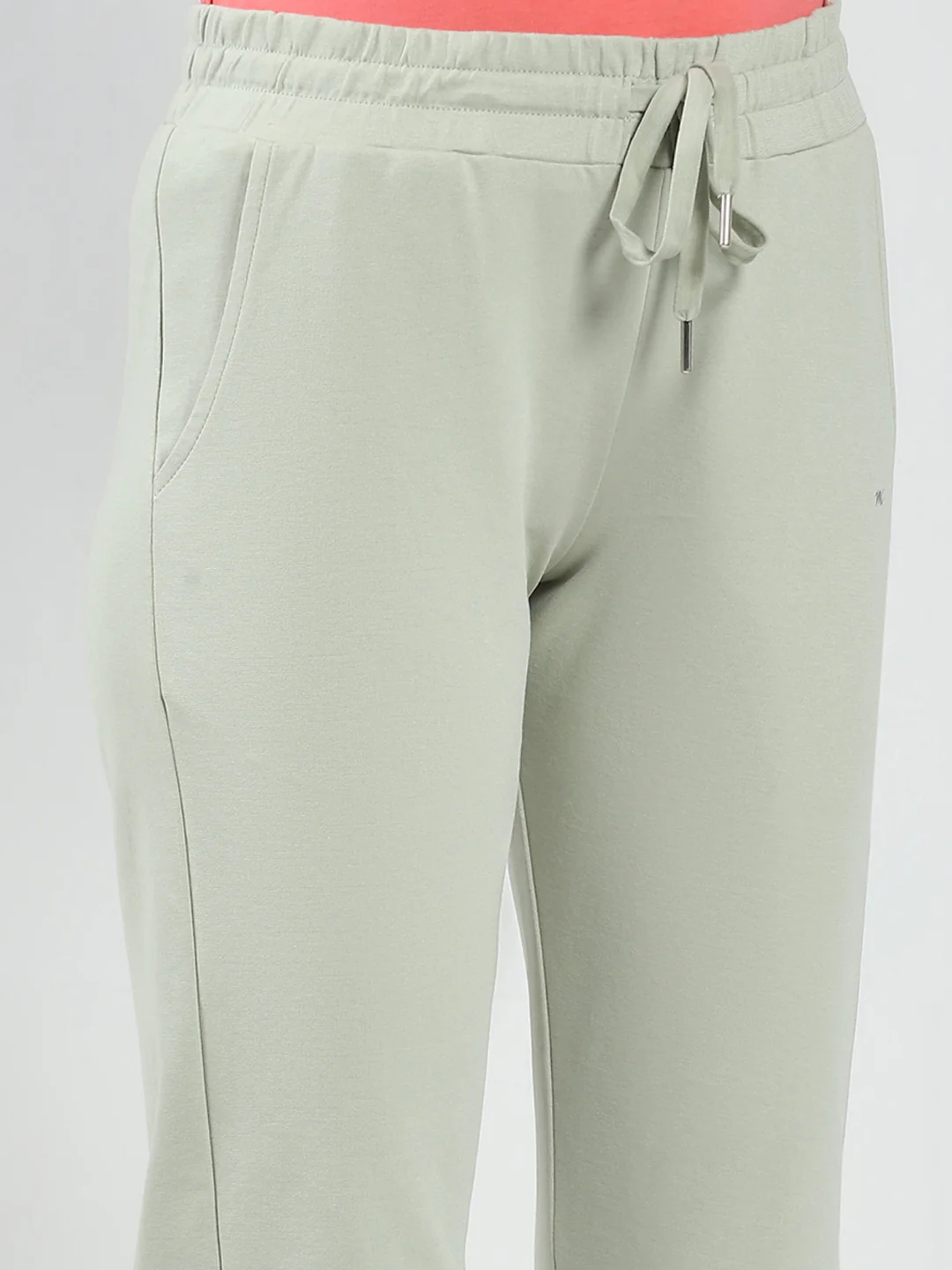 Women Green Solid Regular Fit Lower - Image 6