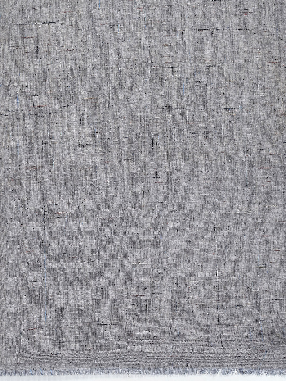 Women Grey Self Design Stole - Image 8