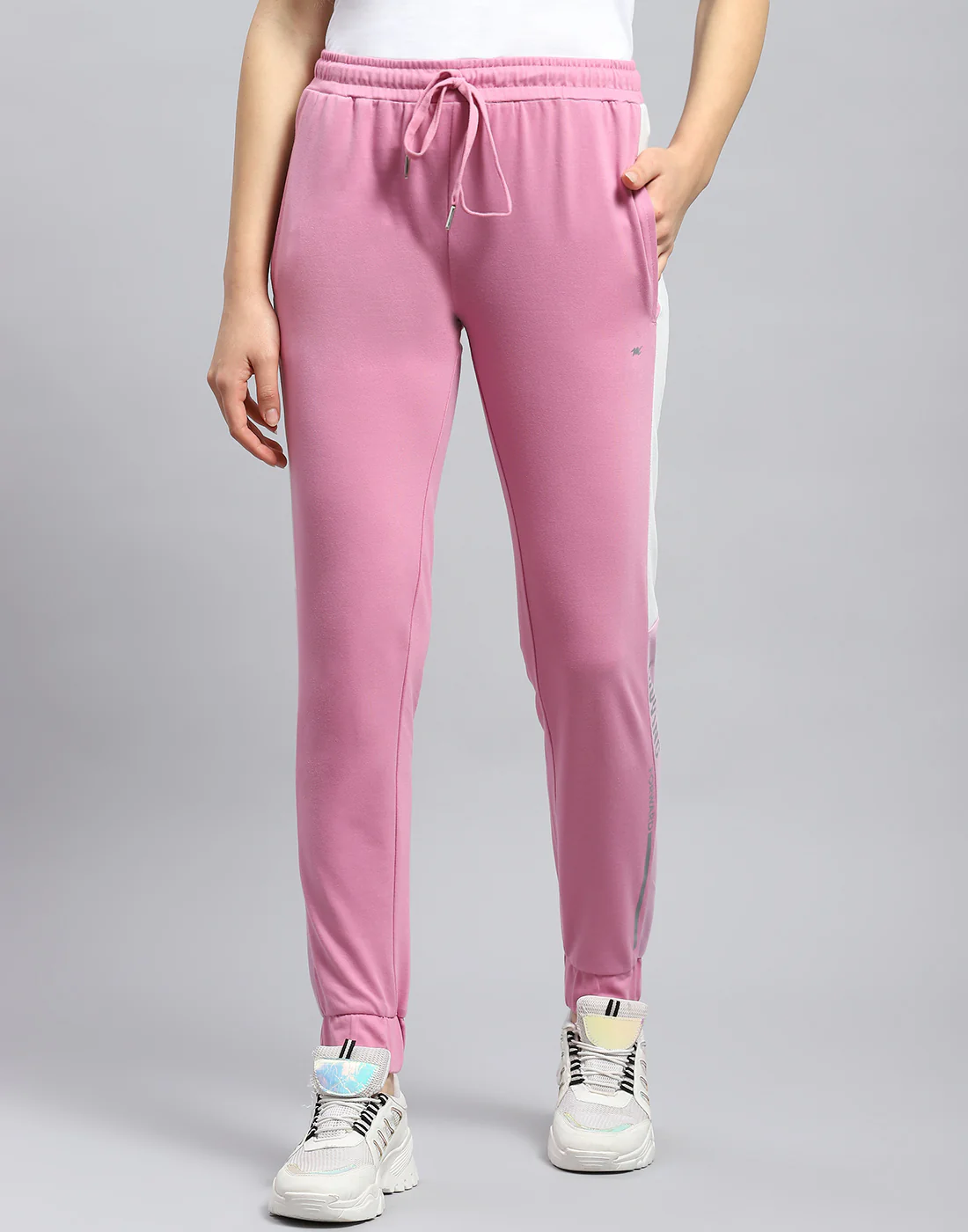 Women Mauve Printed Regular Fit Lower - Image 4