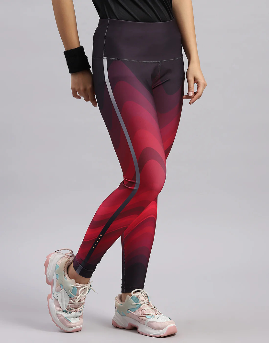 Rock.it Women Multicolor Printed Regular Fit Legging - Image 4