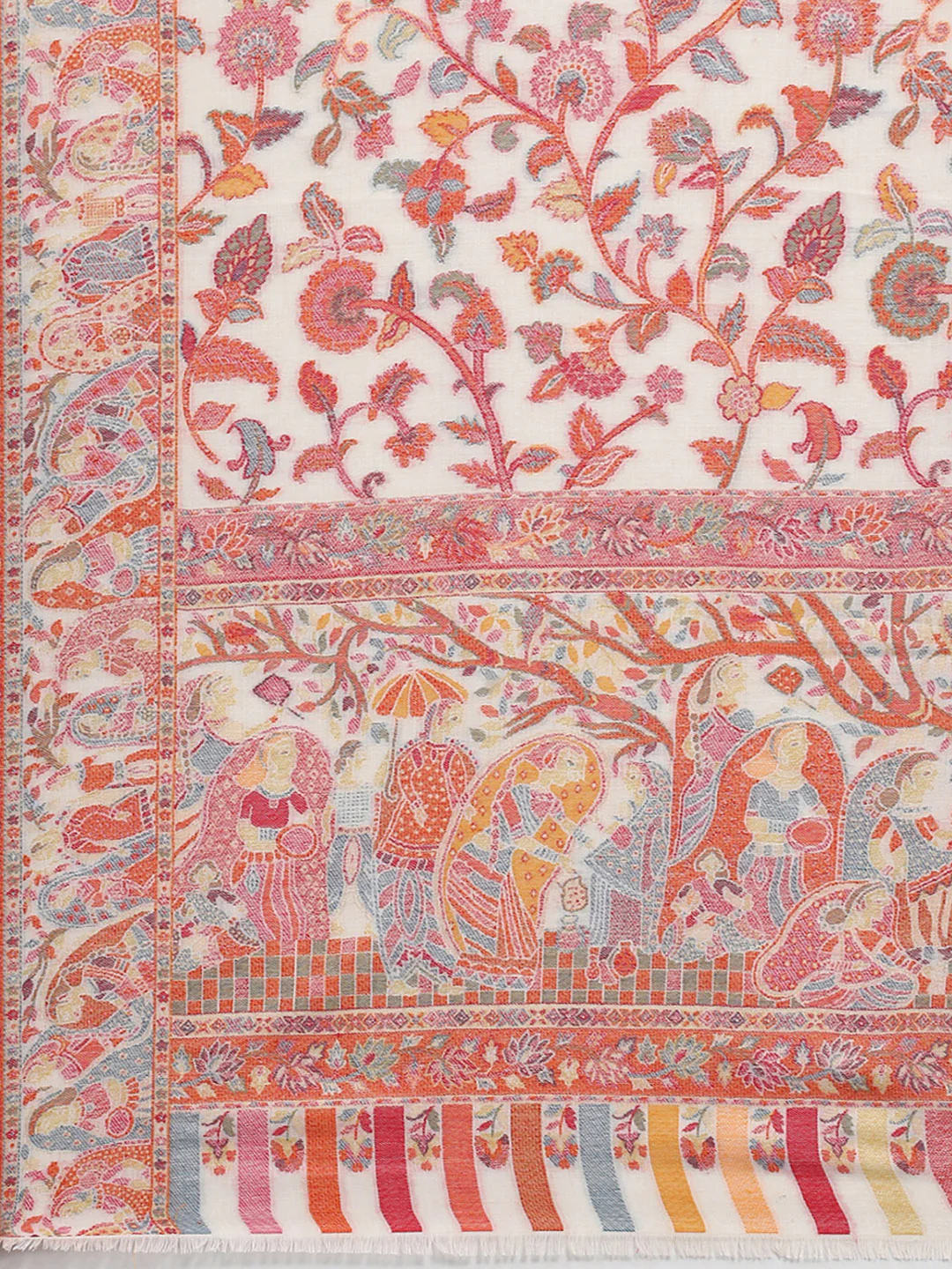 Women Multicolor Printed Shawl - Image 6