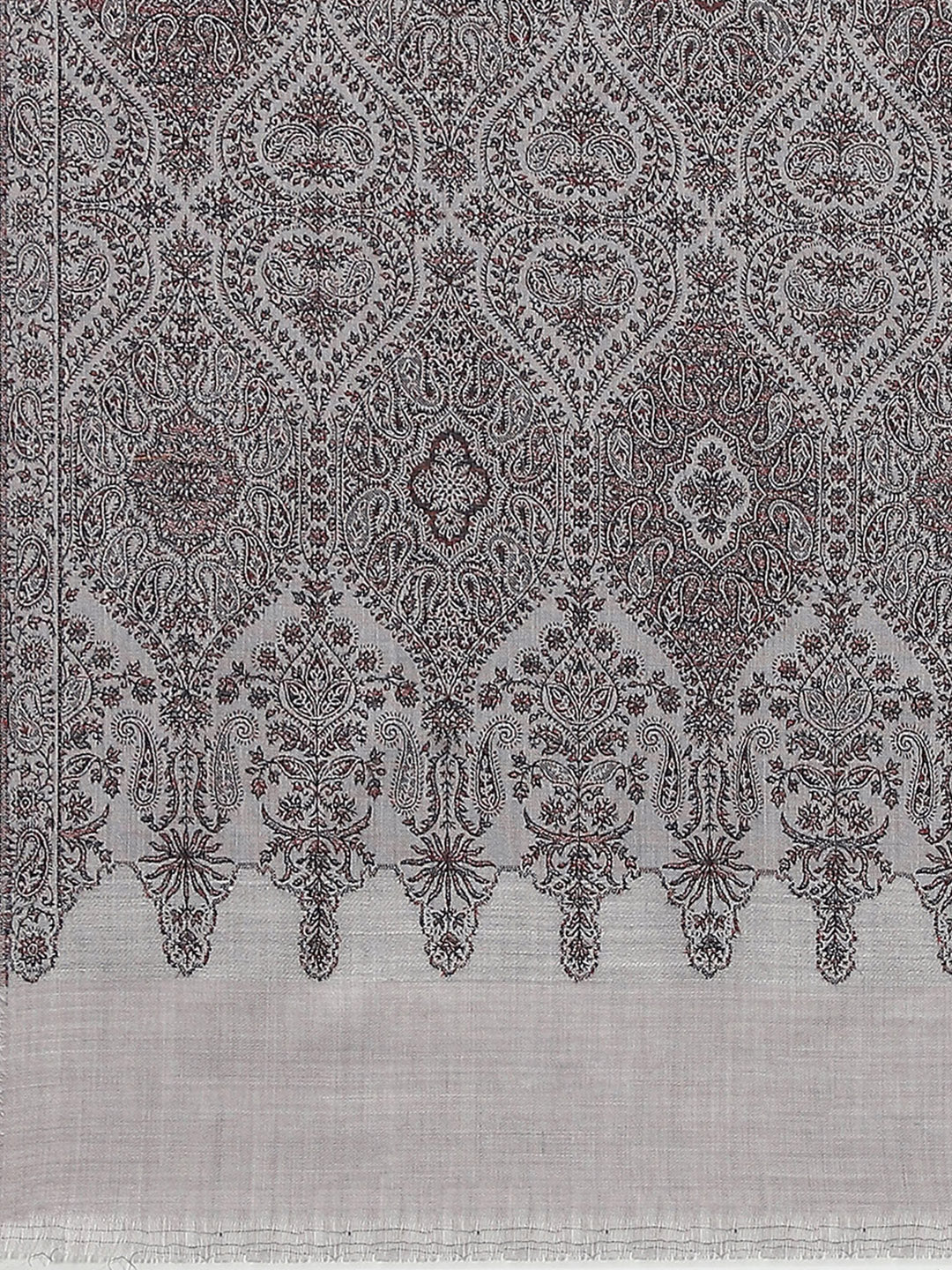 Women Multicolor Self Design Shawl - Image 6