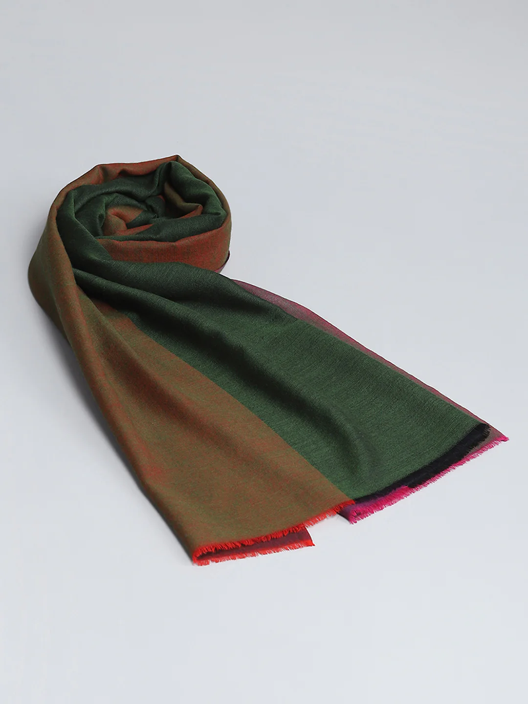 Women Multicolor Self Design Shawl - Image 5