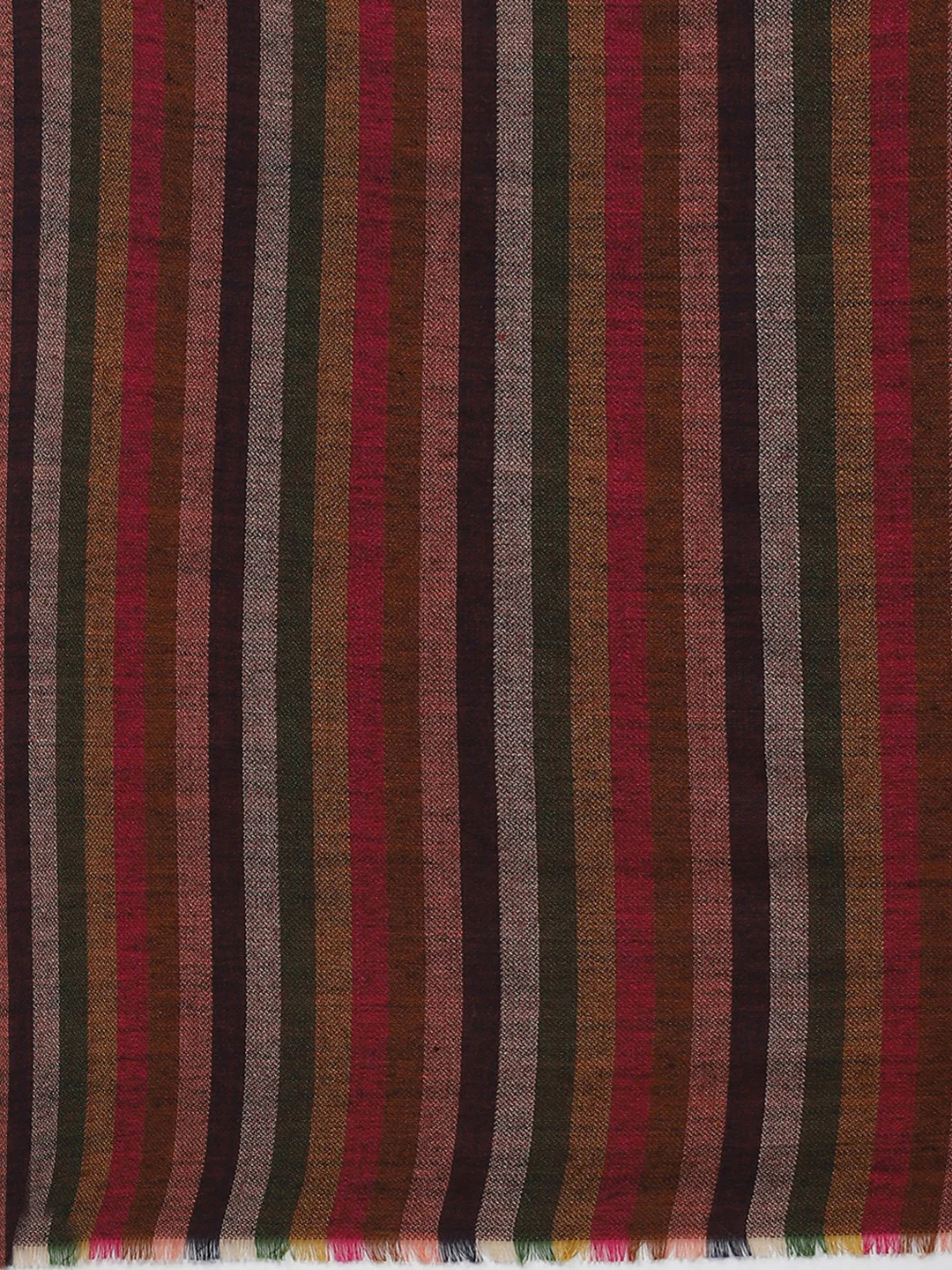 Women Multicolor Self Design Shawl - Image 6