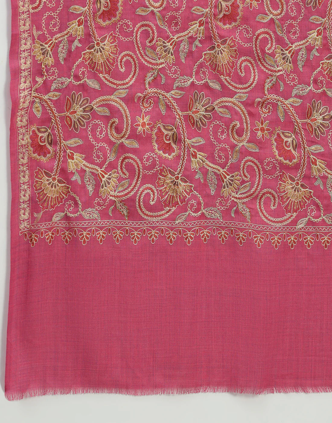 Women Multicolor Self Design   Shawl - Image 8