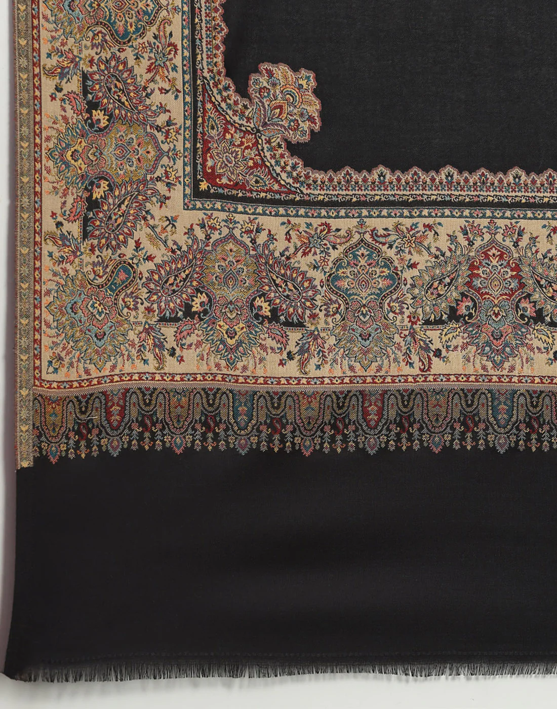 Women Multicolor Self Design   Shawl - Image 8