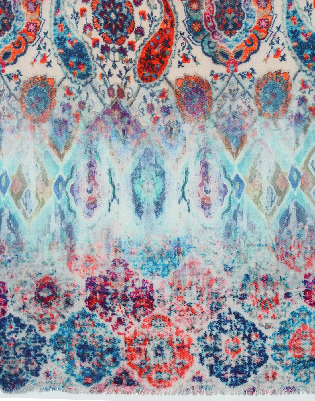Women Multicolor Self Design Stole - Image 7