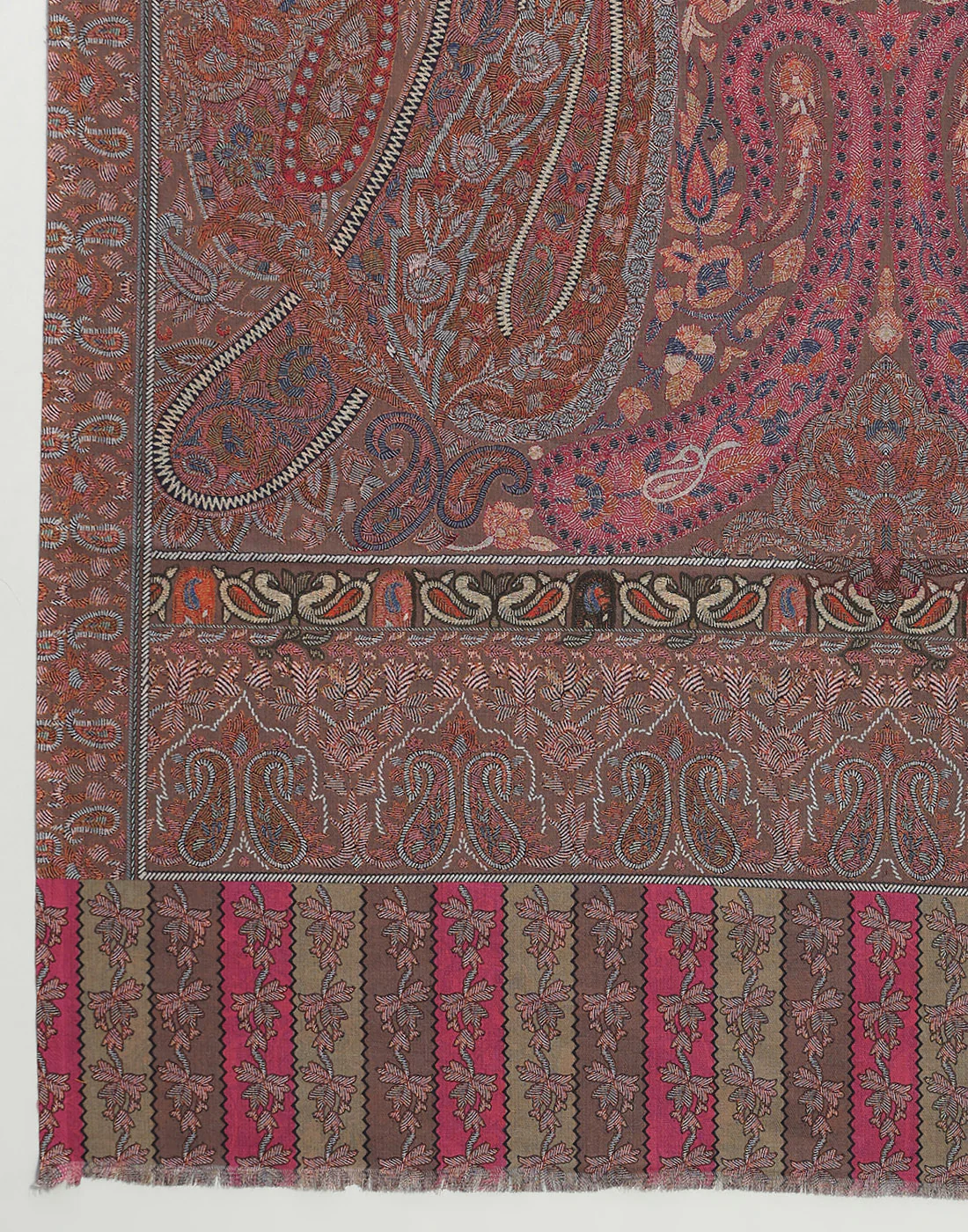 Women Multicolor Self Design   Stole - Image 7