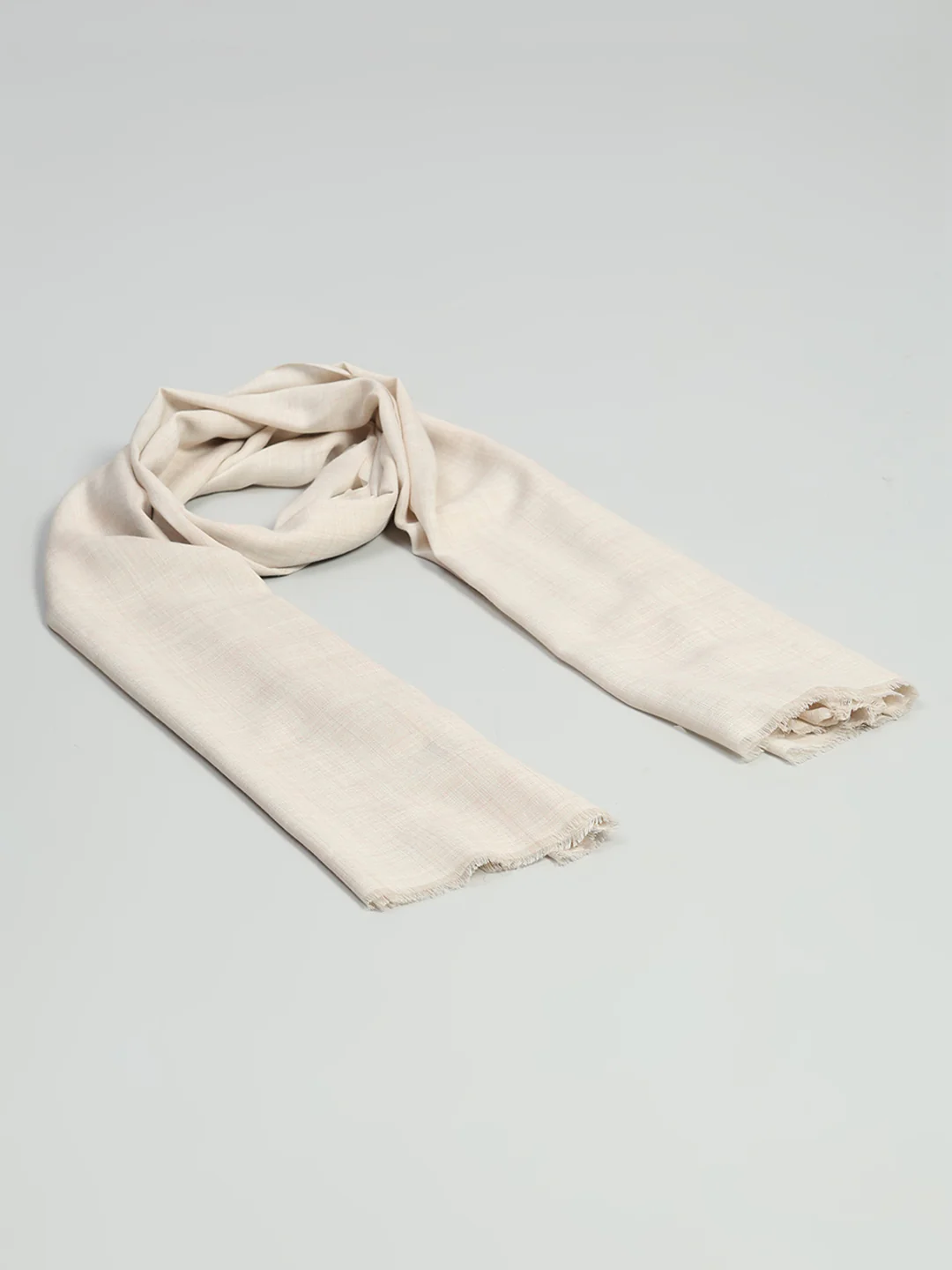 Women Multicolor Self Design Wool Shawl - Image 6
