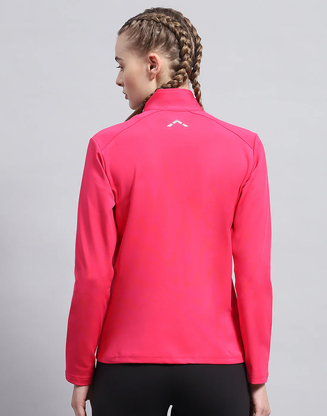 Rock.it Women Pink Solid Collar Full Sleeve Top - Image 6