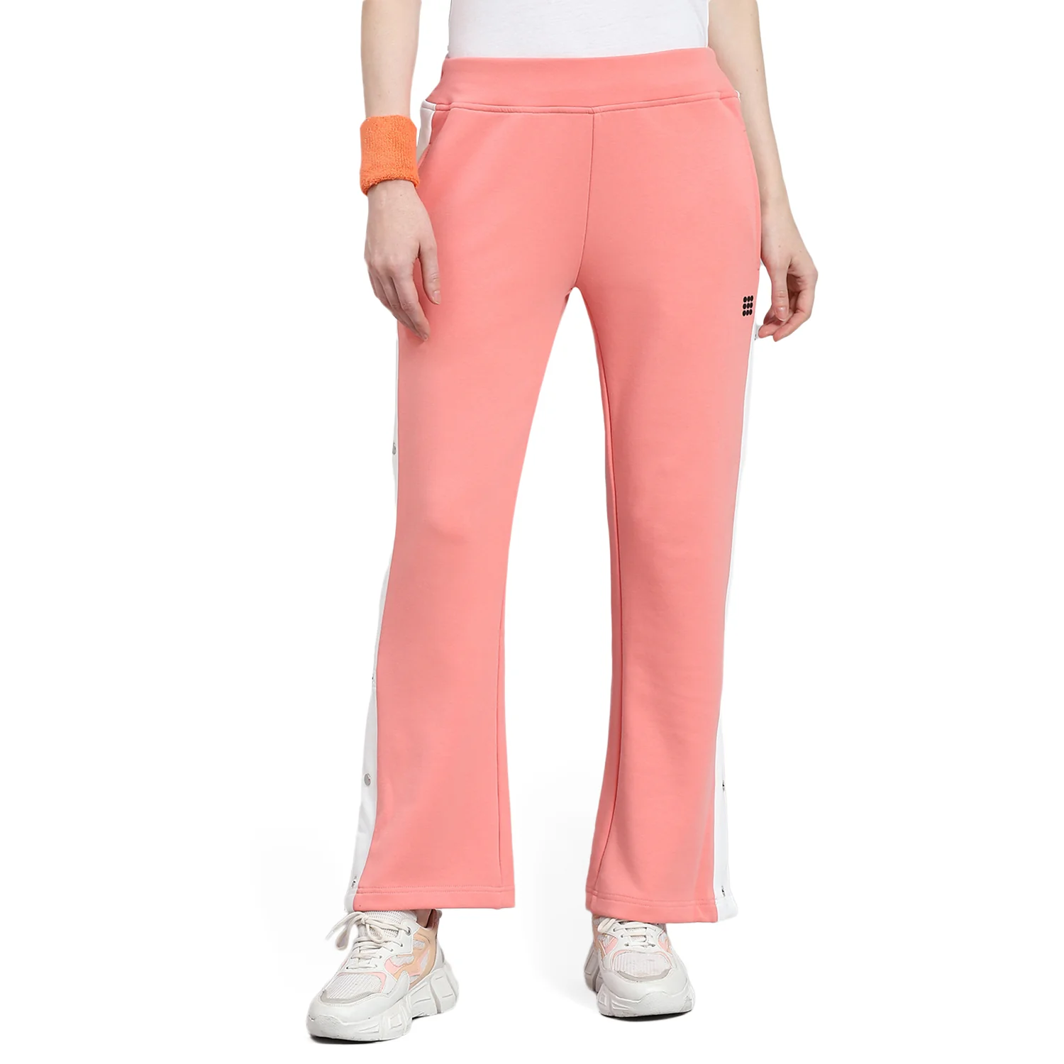 Rock.it Women Pink Solid Regular Fit Lower - Image 5