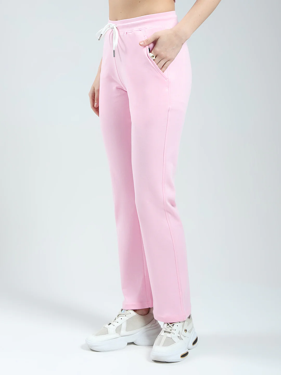 Rock.it Women Pink Solid Regular Fit Lower - Image 3