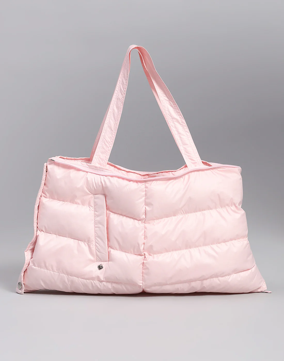 Women Pink Solid Stand Collar Full Sleeve Jacket - Image 3