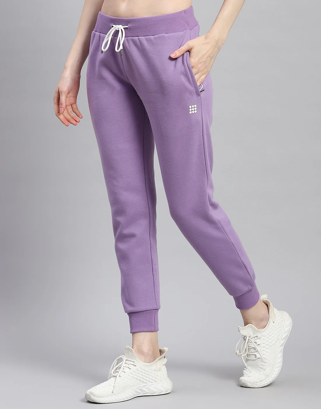 Rock.it Women Purple Printed Round Neck Full Sleeve Cords Set - Image 7