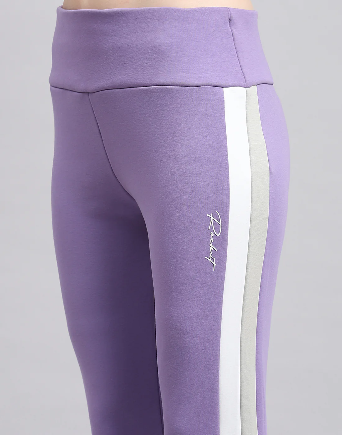 Rock.it Women Purple Solid Regular Fit Legging - Image 6