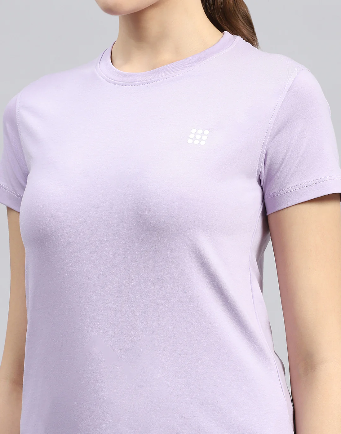 Rock.it Women Purple Solid Round Neck Half Sleeve Top - Image 6