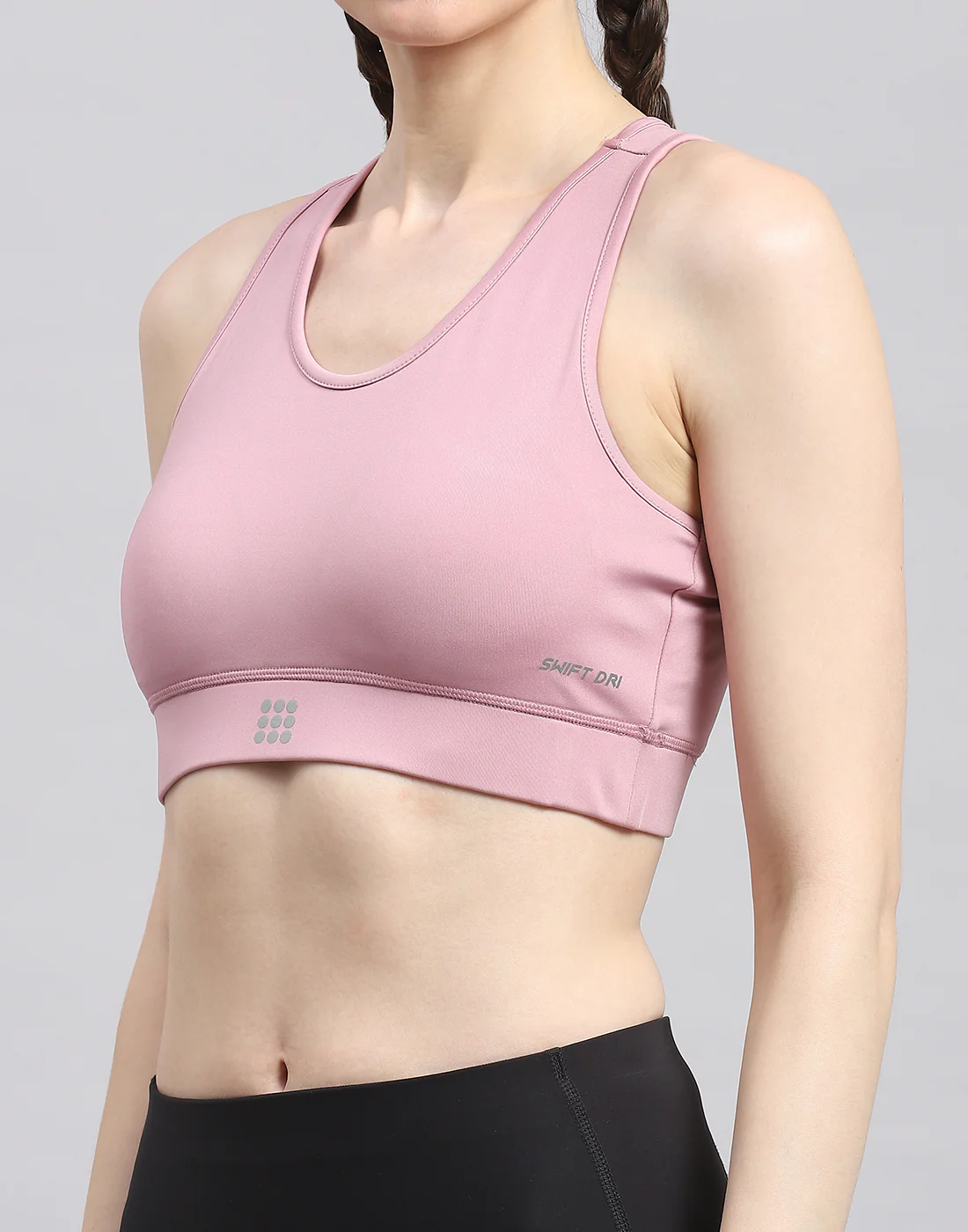 Rock.it Women Purple Solid Sports Bra - Image 7