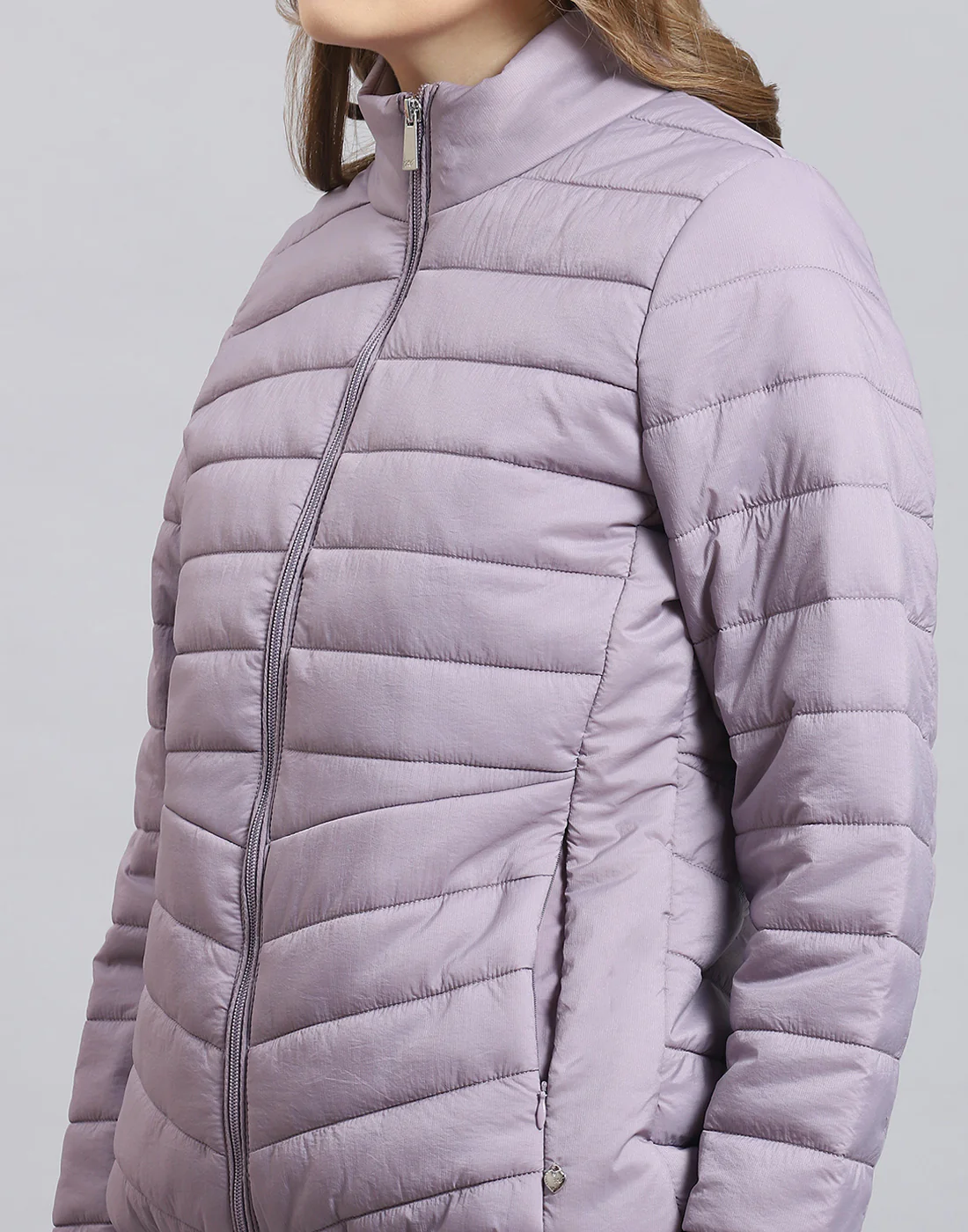 Pack it, style it, slay it, Women Purple Packable Full Sleeve Jacket - Image 7
