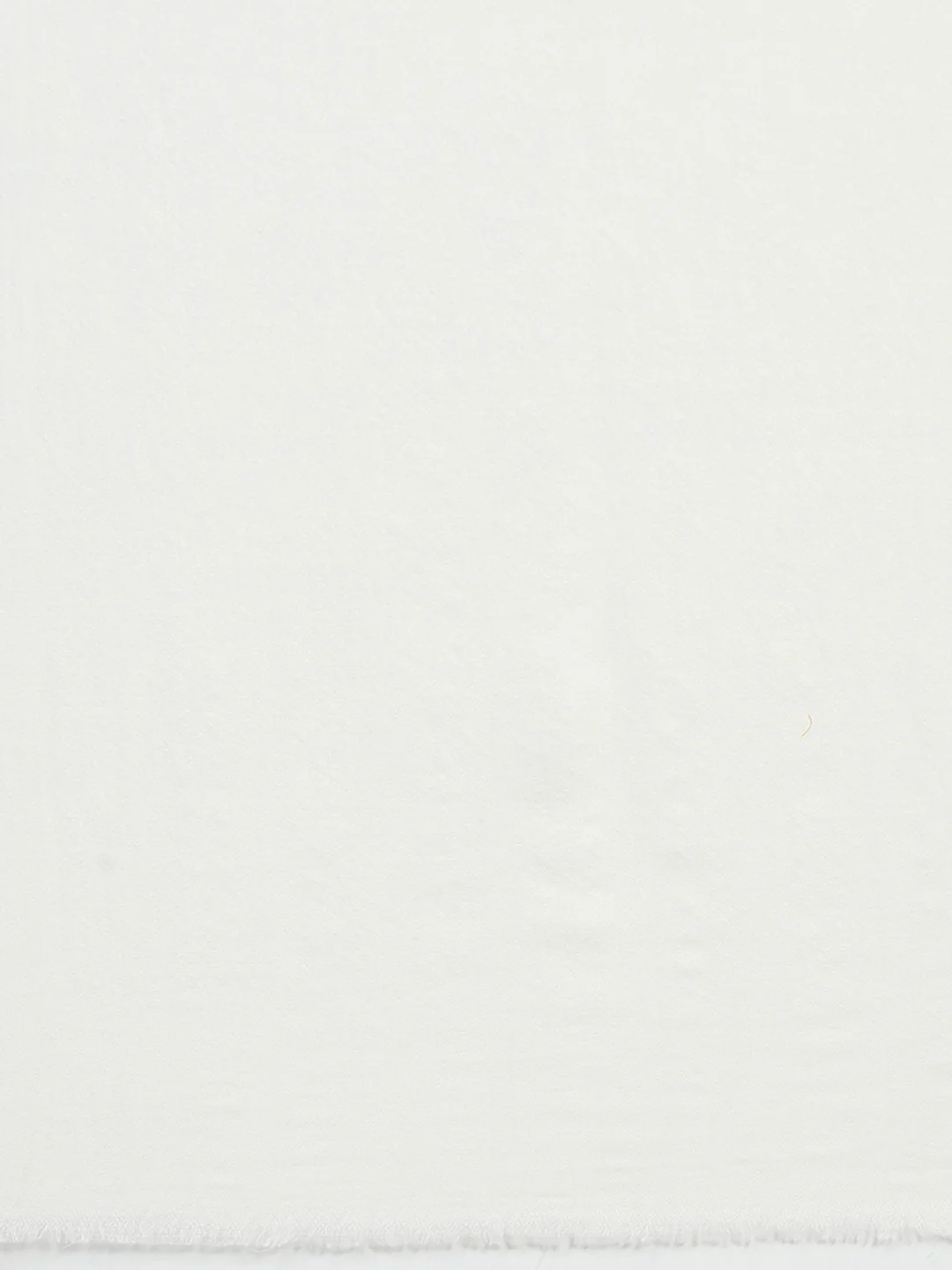 Women White Solid Shawl - Image 6