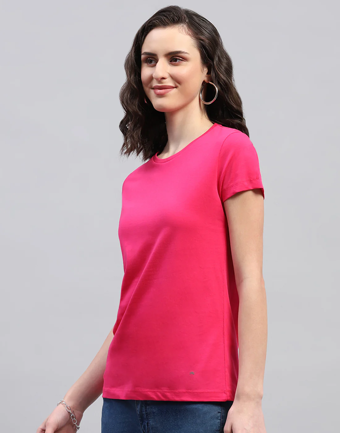 Women Yellow & Red Solid Round Neck Half Sleeve Top (Pack of 2) - Image 4
